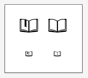 Book Icons book icon vector