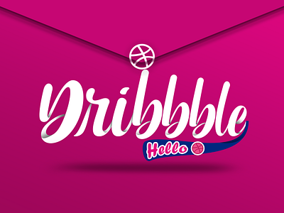 Dribble First Shot debutshot dribbble dribbble invite firstshot font fonts lettering logo logotype typography
