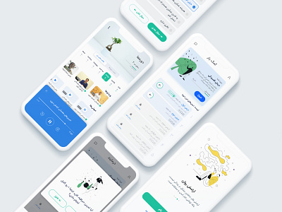 Therapy & Counseling app android app booking counseling design interface mental health minimal mobile product therapy ui ux