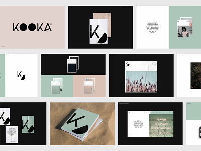 KOOKA | brand identity branding design identity illustration logo logotype painting ui ux