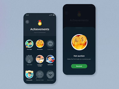 Achievements Screen