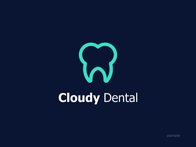 Cloudy Dental - Dental Logo