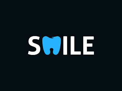 Smile - Dental Clinic Logo business logo clinic logo clinic logo maker dental dental clinic logo dentist dentist logos iconic logo letter logo logo design logo inspiration logo maker smile logo smile word mark teeth teeth logo tooth tooth logo tooth smile wordmark logo