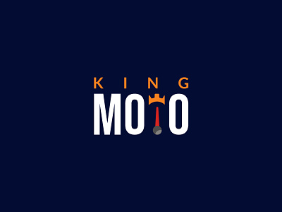 King Moto - Moto Car Company awesome brand identity brand mark branding business logo car logo car speed corporate logo graphic design king king logo logo logo design logo mark modern logo moto moto king moto logo pixelhabib speed meter