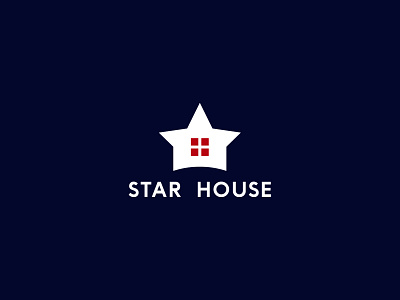 Star House - Real Estate / Realtor Company Logo brand identity brand logo brand mark branding business corporate graphic design home for sale land business land lord logo logo design logo mark real estate real estate logo realtor logo visual identity