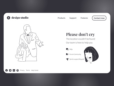 404 page (ft Pulp Fiction)