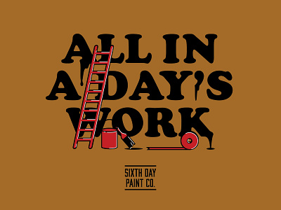 Sixth Day Paint Co. Apparel