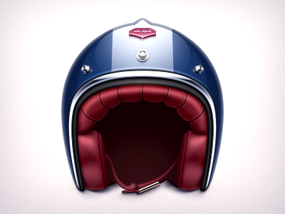 Helmet helmet leather metal plastic