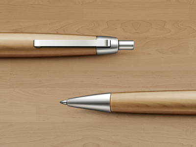 Lamy2k metal pen wood