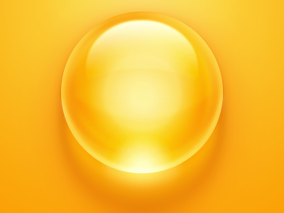 Bubble bubble egg gloss yellow yolk