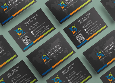 Busness card design branding business card design illustration