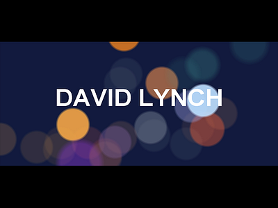 David Lynch