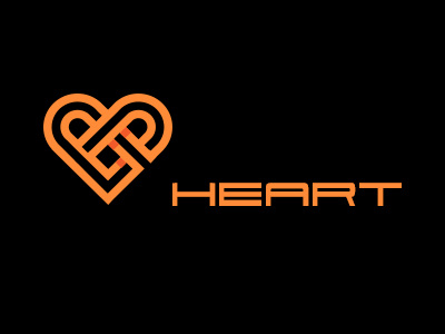 Heart heart logo