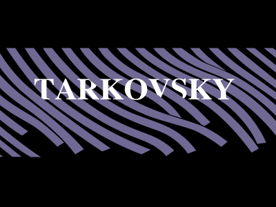 Andrei Tarkovsky design illustration logo movie plant typography