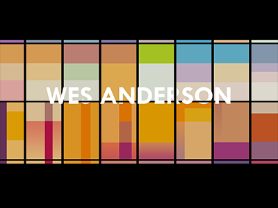 Wes Anderson design director illustration logo movie plant