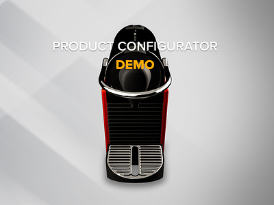 Coffe Machine configurator DEMO - Real Time Render Unreal Engine 3d animation configurator real time unreal engine