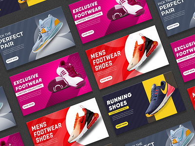 Shoe Web Banner Design