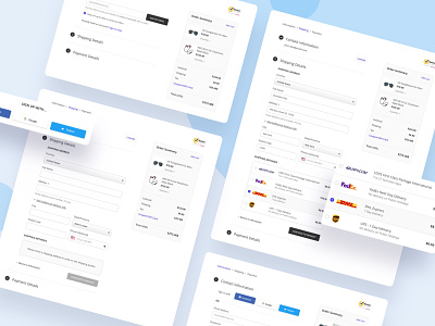 Checkout Flow E-Commerce - Wireframe checkbox checklist checkout checkout flow checkout form checkout process dashboard e-commerce interface method payment product professional shipping uidesign username ux flow uxdesign wireframe