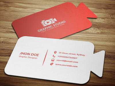 Cinematography Business Card Template