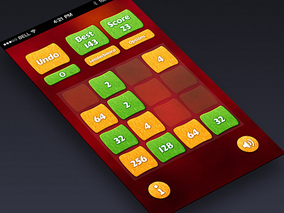 2048 Re-Skinned !! 2048 android app game ios math professional puzzle sum ui ux windows