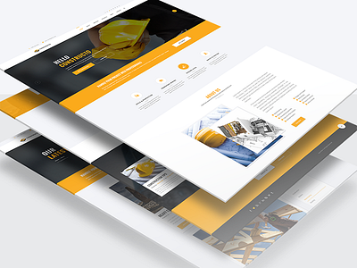 Constructo - Material Design Agency Template bootstrap construction constructo consultancy envato landing page material theme themeforest ui ux website