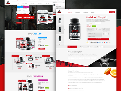 Fitness Web Portal by Kazi Mohammed Erfan on Dribbble