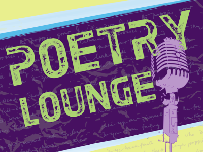 Poetry Lounge biola hip hop lounge microphone poetry purple
