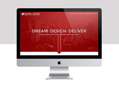 Wordpress Website Design | RLJ Architects architects branding brochure website modern design portfolio site post modern web design web update website wordpress design
