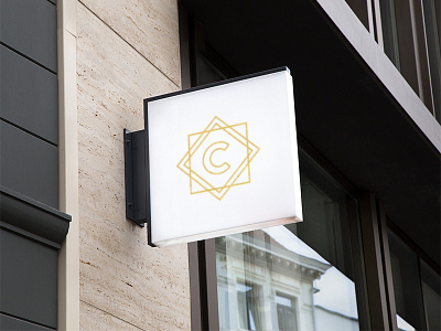 Simple Logo Signage | A Little Craft In Your Day