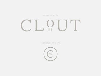 Logo & Branding | Clout brand c logo clout custom font custom type logo logo mark marketing serif logo target