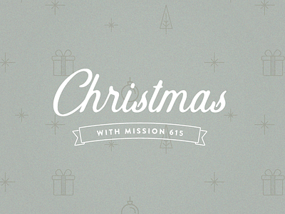 Christmas With Mission 615 | Journey Church christmas christmas graphic church graphic holiday campaign mission non profit non profit graphic sermon graphic