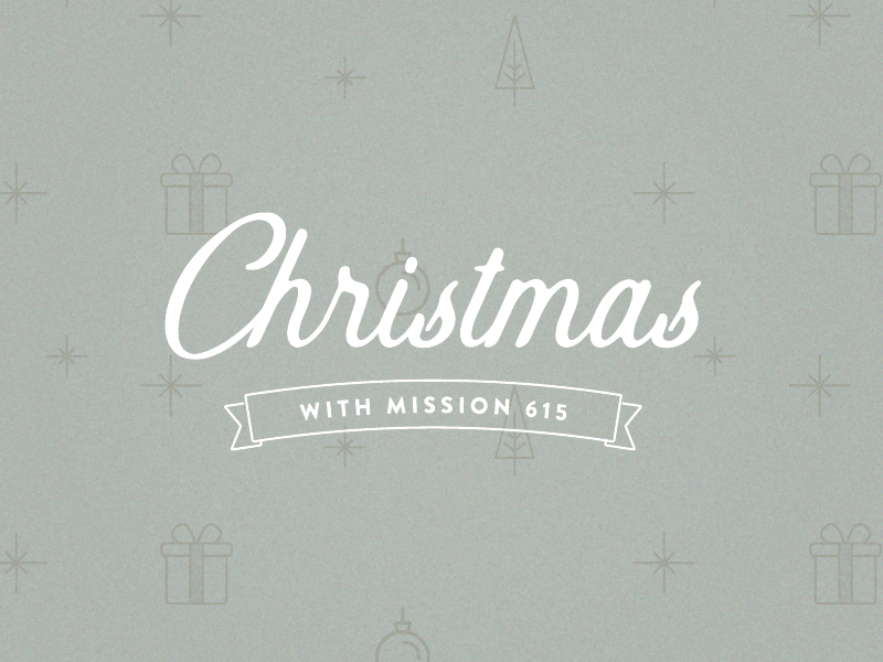 Christmas With Mission 615 | Journey Church non-profit graphic non-profit sermon graphic christmas graphic christmas mission holiday campaign church graphic