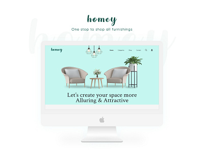 Homey - Landing page