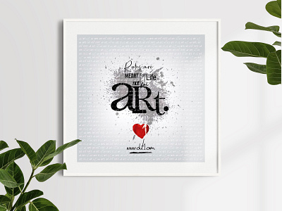 Poster For Art art artist poster poster design print print design printing typography wallpaper