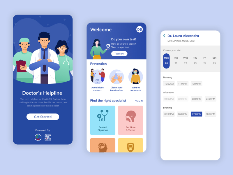 Meet Your Doctor by Yatin Gulati on Dribbble