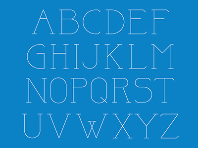 Beasu Thin alphabet beasu design font letter letters serif thin type typography