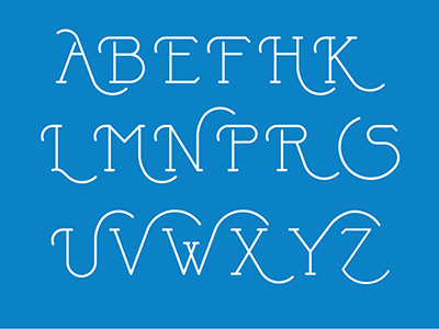 Beasu - Swashes alphabet beasu design font letter letters serif swashes type typography