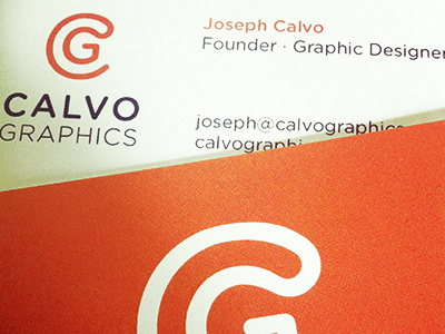 Calvo Graphics Business Card