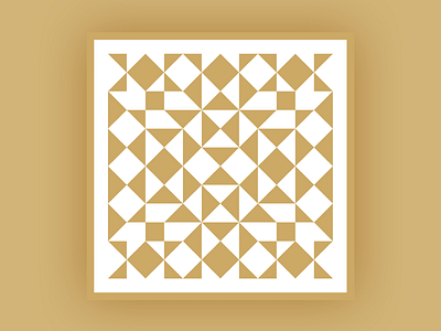 ⭐️ Golden Dream ⭐️ abstract clean geometric design gold minimal pattern pattern tiles poster royal triangle white
