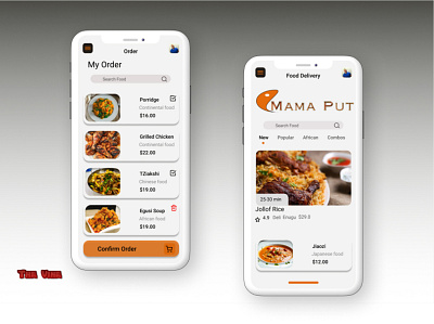 Food Delivery App figma figmaafrica figmadesign mobile app mobile ui ui