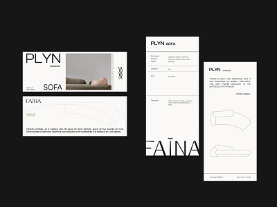 Faina - Visual Identity architecture branding brochure design flyer furniture graphic design identity interior design logo tag typography ui ux visual design
