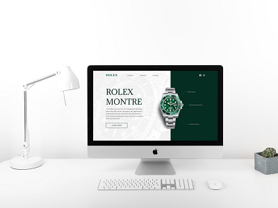 Rolex app design flat graphic design icon minimal ui ux web website