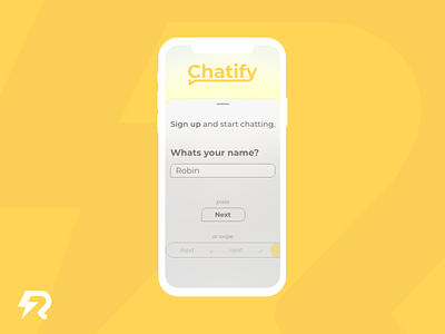 DailyUI, Day 1 • Sign up app branding dailyui mobile signup ui ux