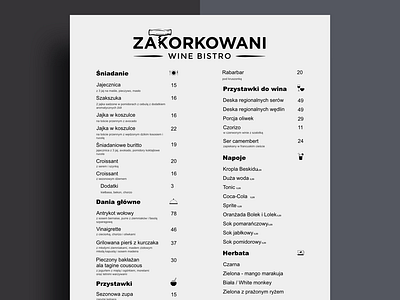 Zakorkowani Menu