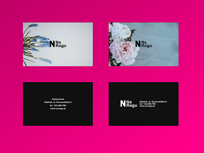 Wizytówki affinity designer affinitydesigner business cards design flower grahic design grahicdesign illustraion minimal ui vector