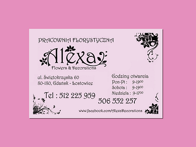 Alexa business card