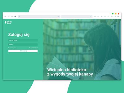 Bookspot website design