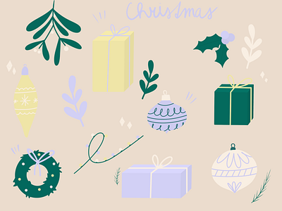 Christmas doodles