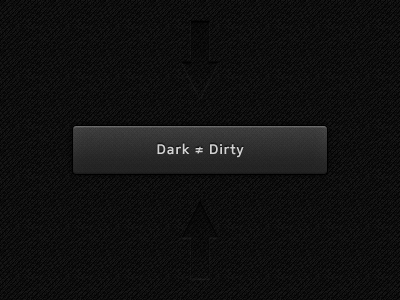 Dark ≠ Dirty