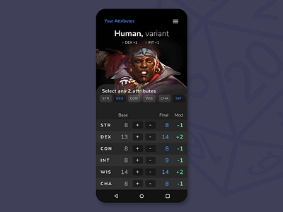 DnD Attribute Calculator
